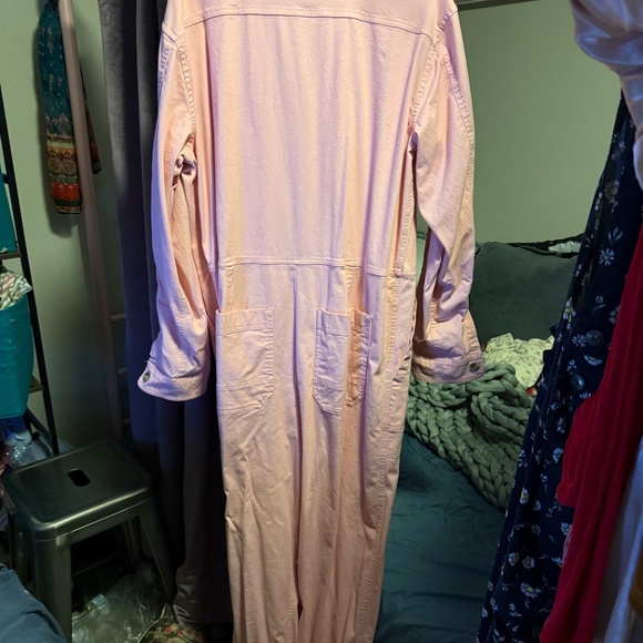 GAP Pink denim coveralls! NWOT - Picture 5 of 5